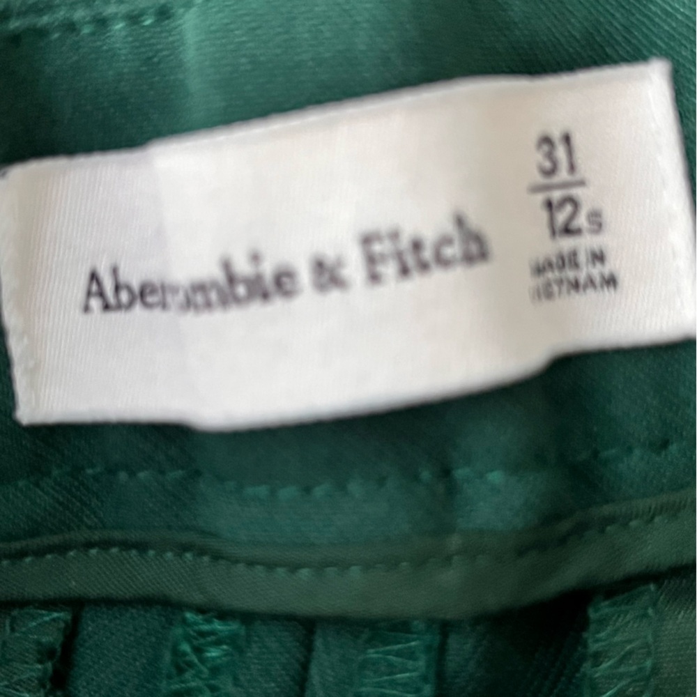 Abercrombie & Fitch Teal Dress Pants - Picture 4 of 4